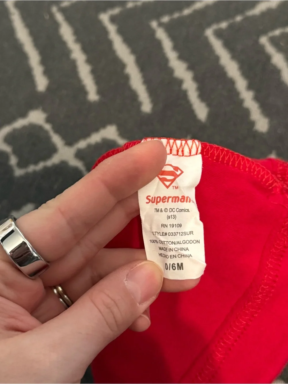 ✨2/$6✨ Baby boy Superman hat